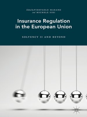 cover image of Insurance Regulation in the European Union